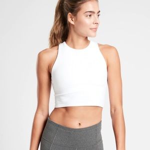 NWT Athleta A-C Conscious Crop // White